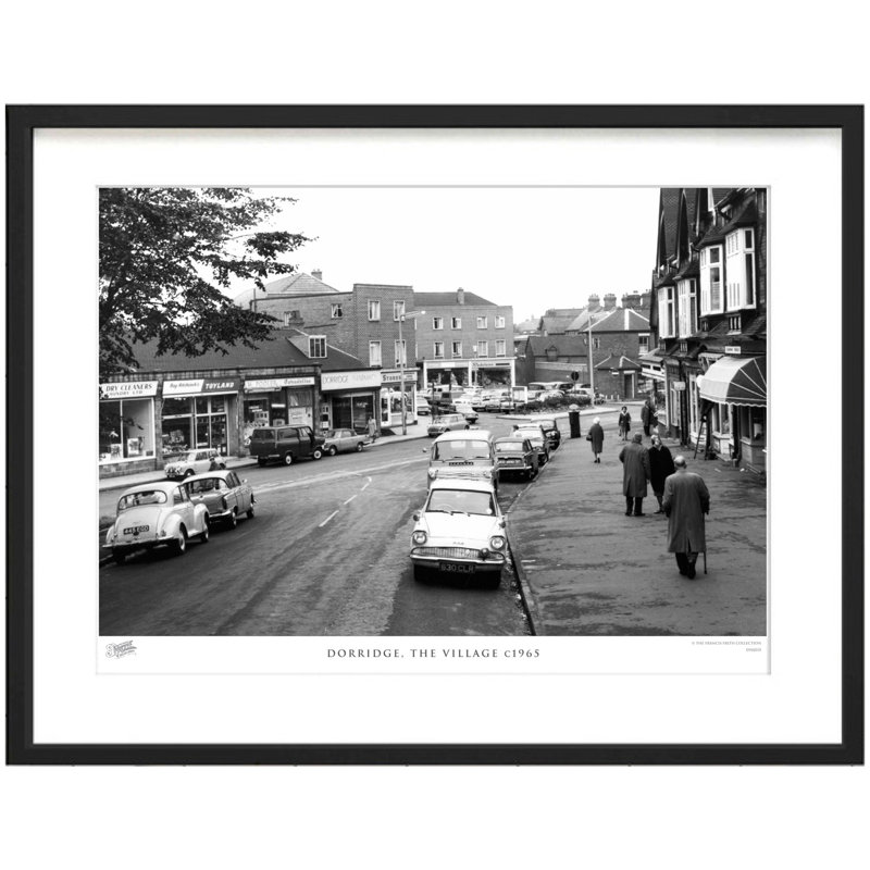 Dorridge, The Village C1965 - Single Picture Frame Print, 40cm H x 50cm W x 2.3cm D