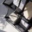 135cm H x 82cm W Metal Bookcase