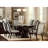 Rectangular Double Pedestal Table with Extension Leaf