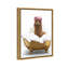 Bathtub Llama - Print on Canvas-58869357-58869355