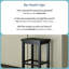 Hauteur du tabouret (30 po), noir-13032168-17996936