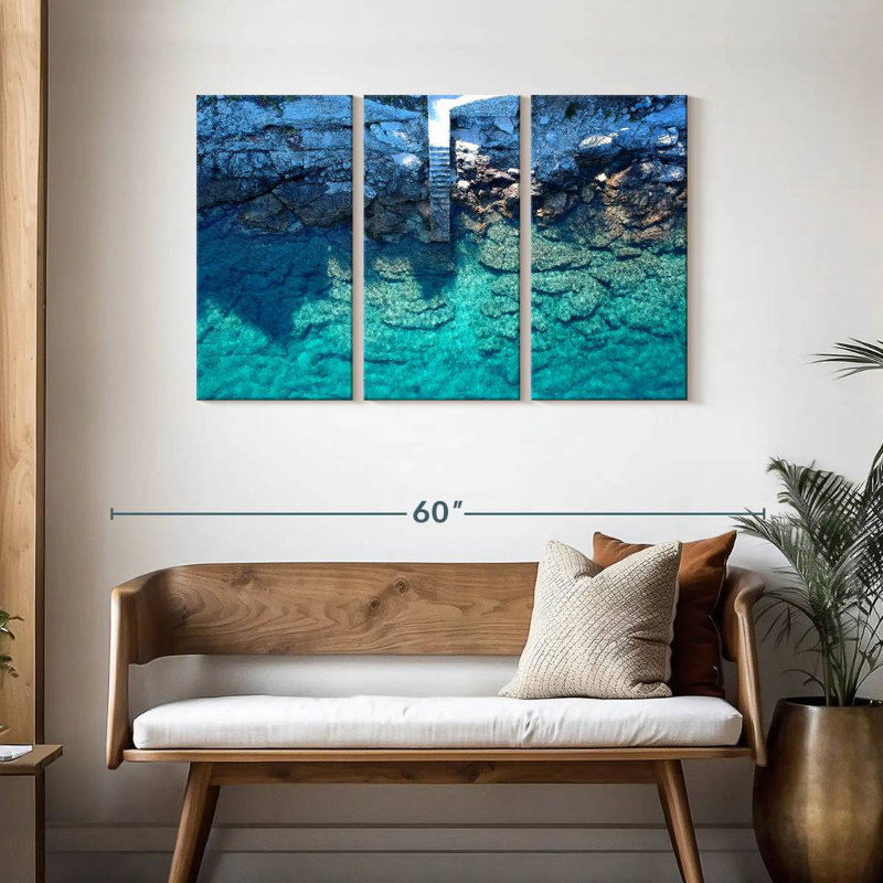 Gillard Solta Crystal Waters, H 28 po x l 45 po