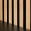 Mishay Wall Paneling in Brown/Black (4-pack)-744020894