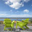Chaises Adirondack pliantes en résine (ensemble de 2)-1110406029