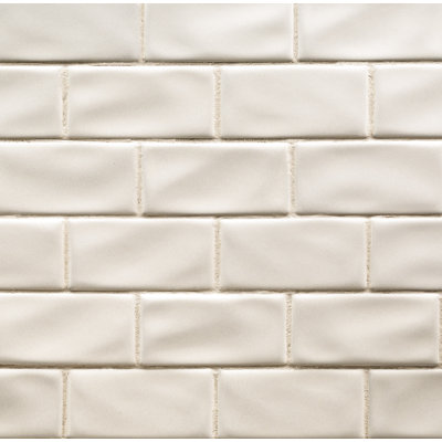 Subway 3 in. x 6 in. Glossy Ceramic Wall Tile