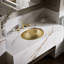 Lavabo de salle de bain ovale encastré / encastré Bachata® 20 po, sans trop-plein-110812222