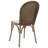 Meriwether 18.9'' H Linen Upholstered Oak Parsons Chair