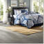 Cotton Bedding Sets, Indigo Damask Style, Bedroom Essentials