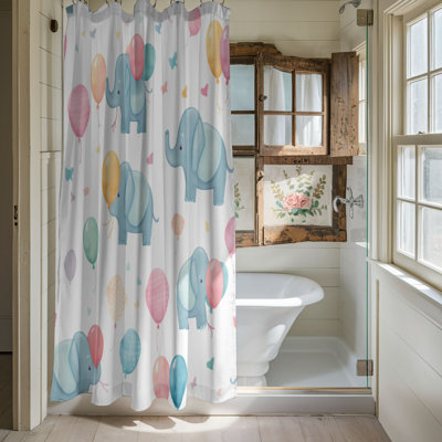 Colourful Haven - Premium Shower Curtain