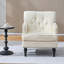 Fauteuil d'appoint rembourré capitonné-1205692061