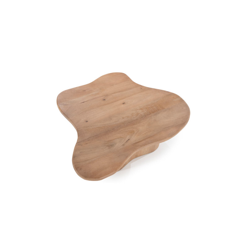 Solid Wood Nesting Coffee Table, Natural