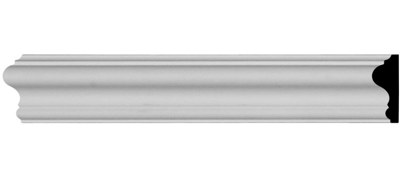 Emery Primed Polyurethane Decorative Chair Rail Moulding