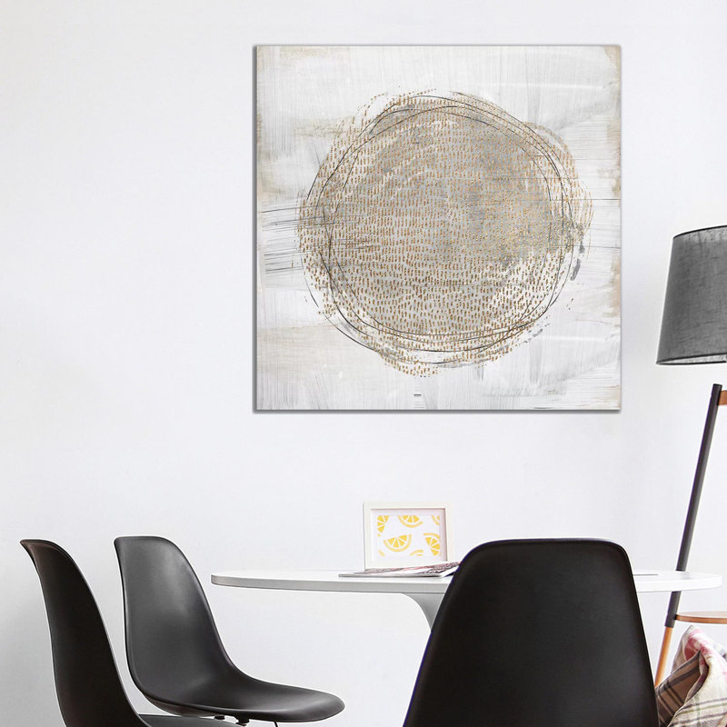 «Deep Motion» par Nikki Chu - impression, H 37 po x l 37 po x P 1,5 po, Toile tendue, Pas de tapis