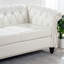 Canapé Chesterfield à accoudoirs roulés 3 places 84,65 po-1145331572