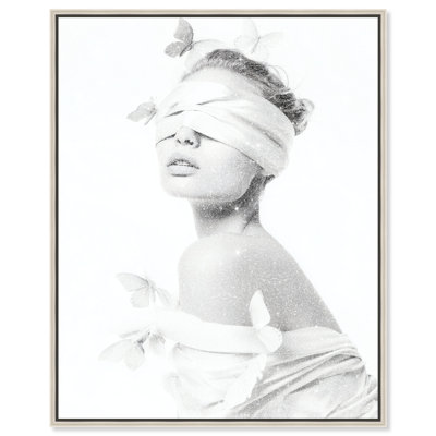 Fluttered Insight Graphic Art Canvas