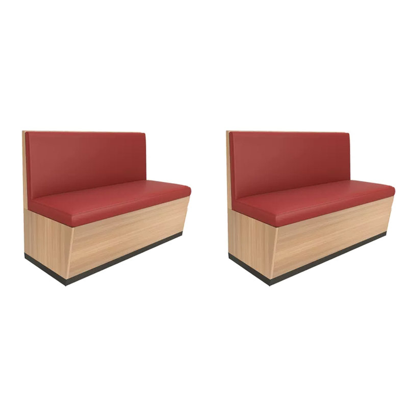 Banc de rangement Simple Hotel, Rouge
