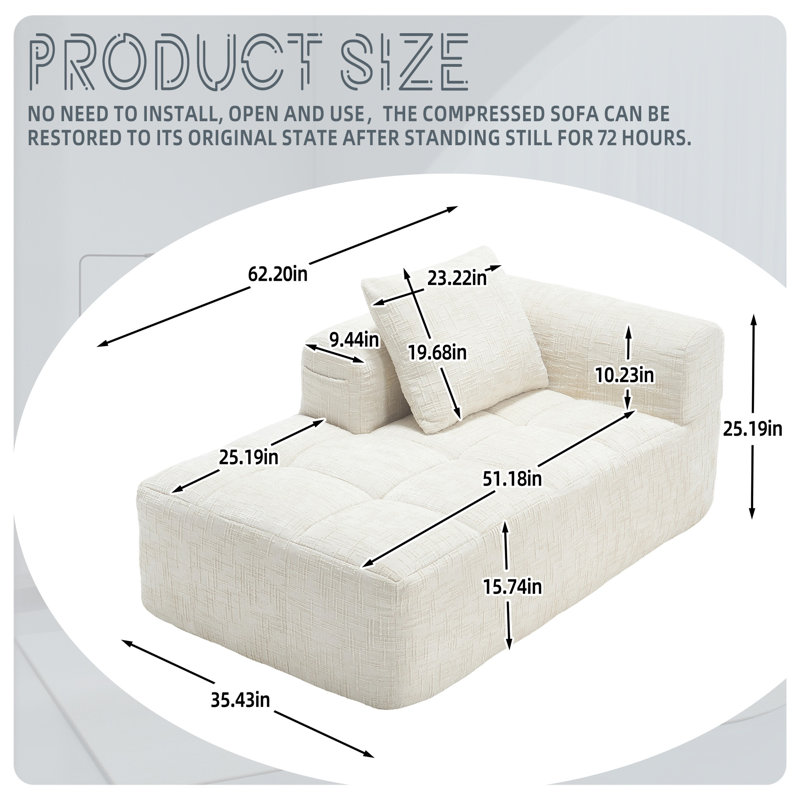  Modular Couches Sleeper , Beige