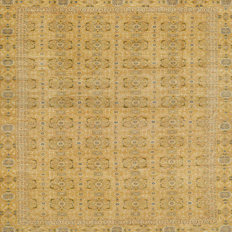 Tapis abstrait moderne 668, Carré 5 pi
