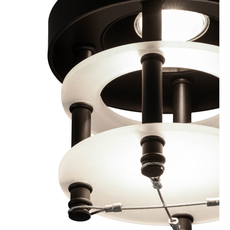 - Light Blackwash Lantern Pendant