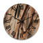 Horloge murale en bois massif Alyis-1257082270
