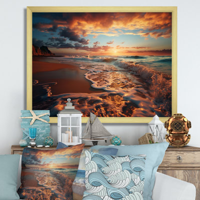 Golden Sands A Mesmerizing VI - Landscapes Wall Decor