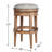 Mehar Swivel Backless Bar & Counter Stool-1964429744-1932828993-1940501536