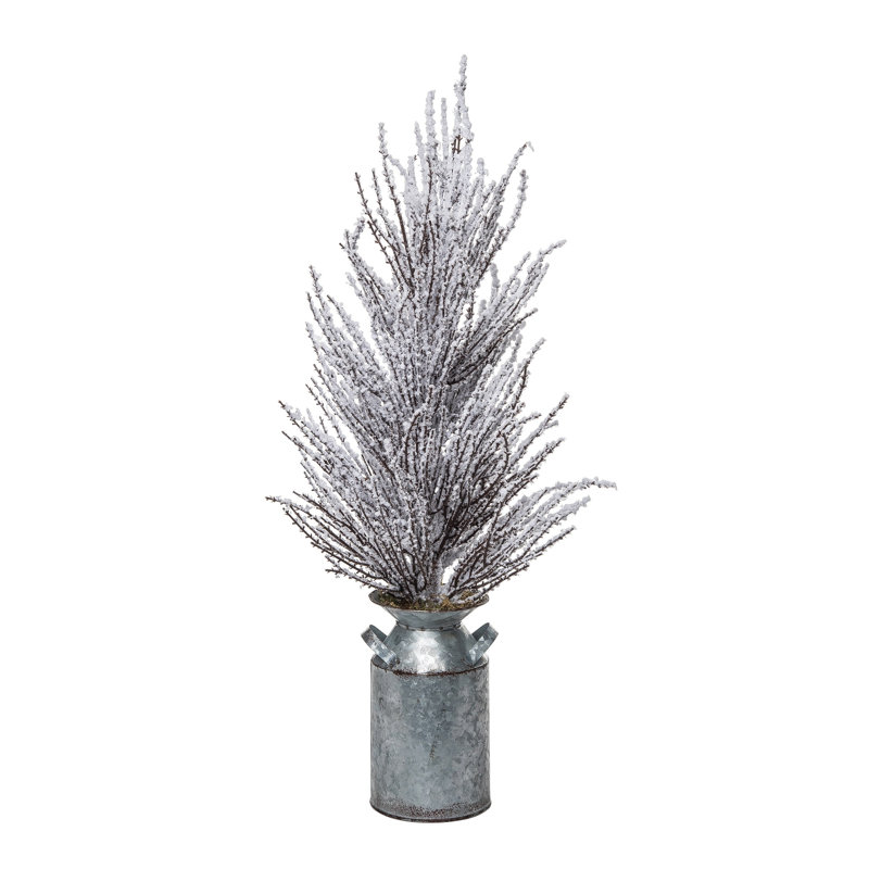Centre de table mixte en pot