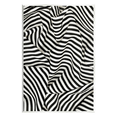 Toile pliée à rayures et drapés par Ashley Aldridge