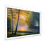 «Morning Summer With Beautiful River Spring Forest», peinture sur toile-60160536-60160537