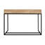 Timko Solid Wood Top Metal Base Writing Desk