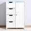 Armoire de salle de bain blanc