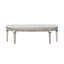 Curved Upholstered Bench