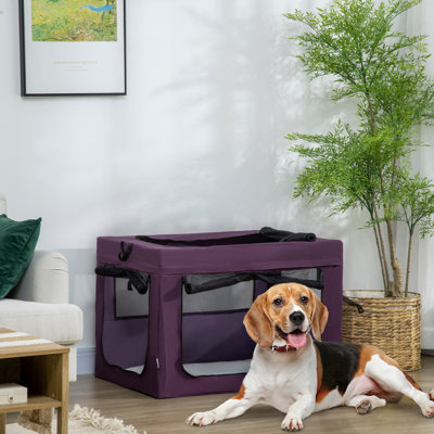 Collapsible Pet Carrier with 3 Doors