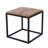 Allise Square Metal Outdoor Side Table , 22'' in. W 22'' in. D-99733212