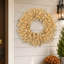 Couronne d'automne artificielle de 66 cm, grande décoration de porte d'automne