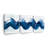 Dynamic Abstract Wave Abstract Multi Piece Canvas Print On Canvas 3 Pieces by Daniel P Set-93060728