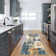 Abstract Machine Washable Rug for Living Room Soft Bedroomm Rug Non Shedding Indoor Floor Mats Modern Contemporary Colorful Office Carpet Stain Resistant Throw Carpet