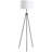 59.75" Tripod Floor Lamp With Pull Chain Standing