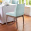 Chaise rembourrée l 17,48 po