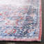 Tapis oriental rouille / bleu touffeté à la main Saffron-593108292
