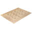 Tapis unique noué à la main ivoire / rouge de 9 pi x 11 pi 10 po