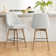 Luong Swivel 26'' Counter Stool