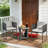Outdoor Side Table,Wicker Outdoor Coffee Table-826273559