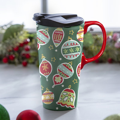 Evergreen Enterprises, Inc 17oz. Ceramic Travel Mug