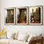 Christmas Holiday Art DVII - Impression encadrée sur mesure de qualité supérieure - 3 pièces-1065833781-1065833782
