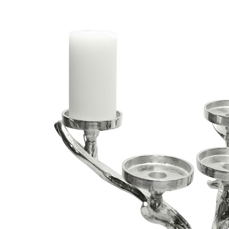 Metal Tabletop Candelabra