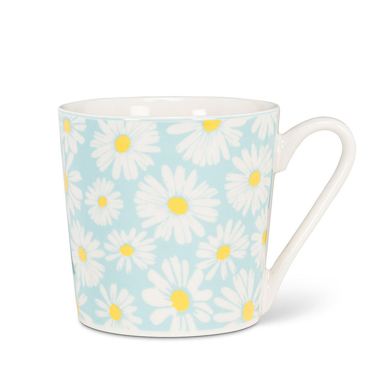 Grande tasse à imprimé marguerite