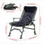 Chaise longue de camping, chaise de camping inclinable pliante portative avec dossier réglable pour la pêche en camping à l'intérieur et à l'extérieur