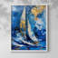 NAUTICAL Series CXCV - Impression encadrée de qualité supérieure - Prêt à être accroché - Aucun clou requis-1704831748