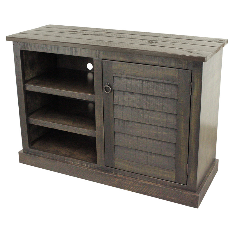 Brownlow Media Console, Rustic Antique Black